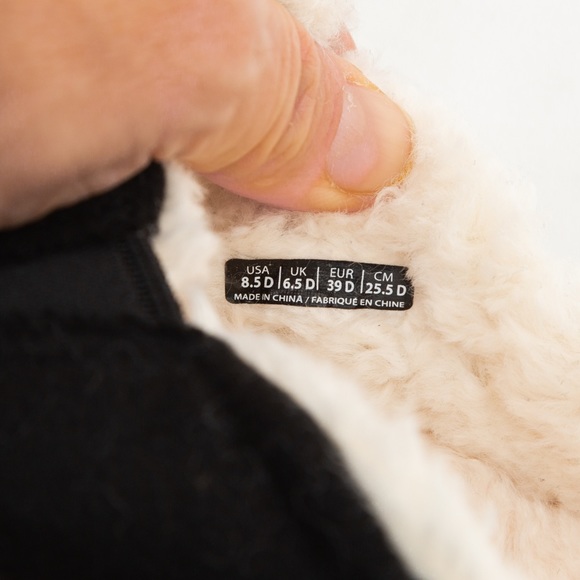 Spenco comfy slippers felted novelty Evie style black moon & stars orthotic 8.5W - Picture 9 of 11